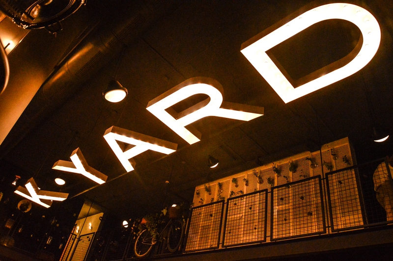 Kitchen Yard on Saturday Night